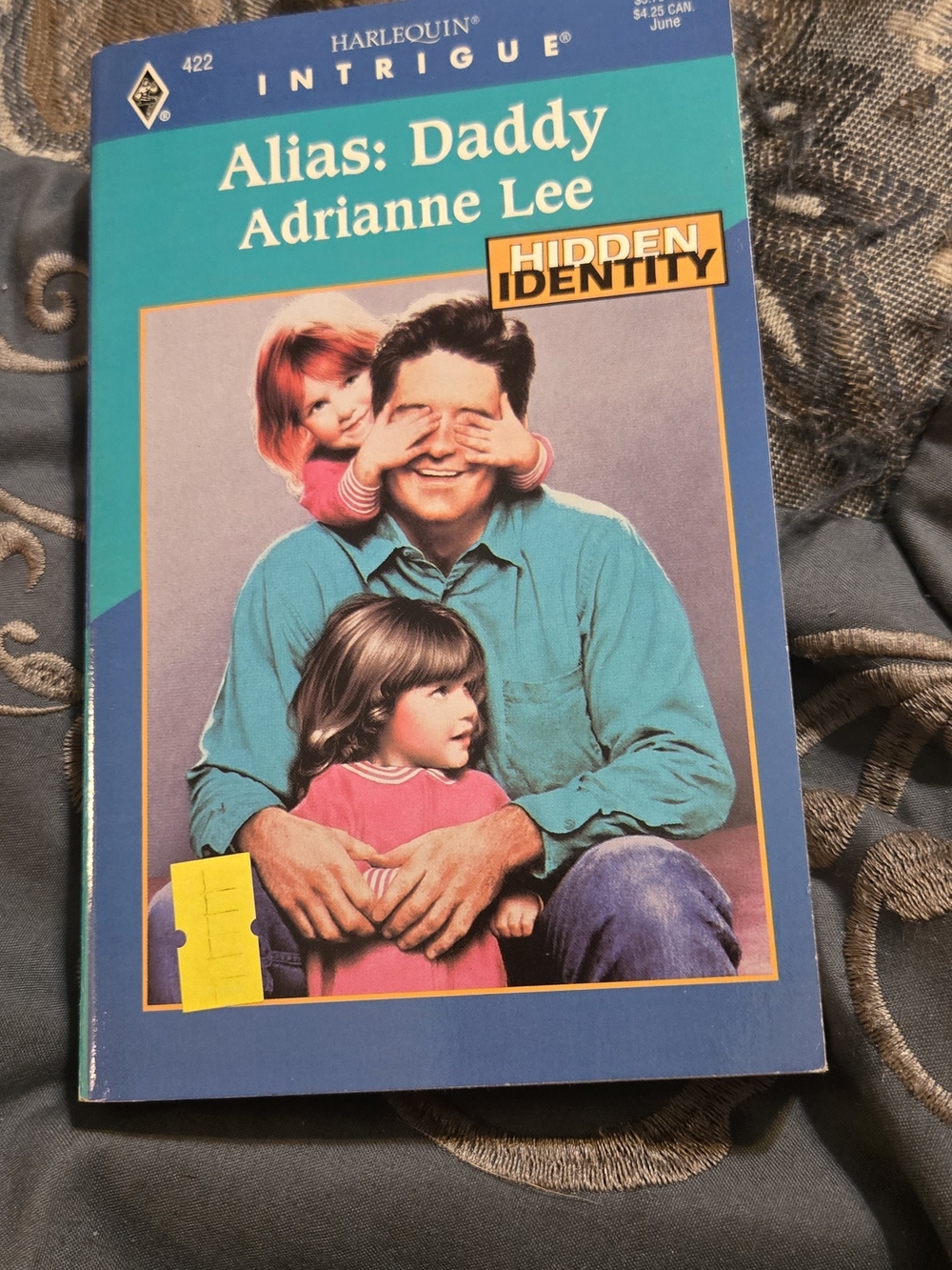 Intrigue 'Alias: Daddy' by Adrianne Lee - Teal Blue Cover